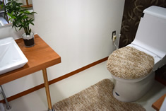 清潔感のあるトイレ